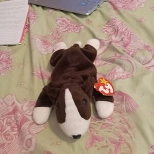 Beanie Baby- Bruno The Dog- Retired